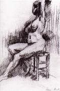 Henri Matisse Nude oil